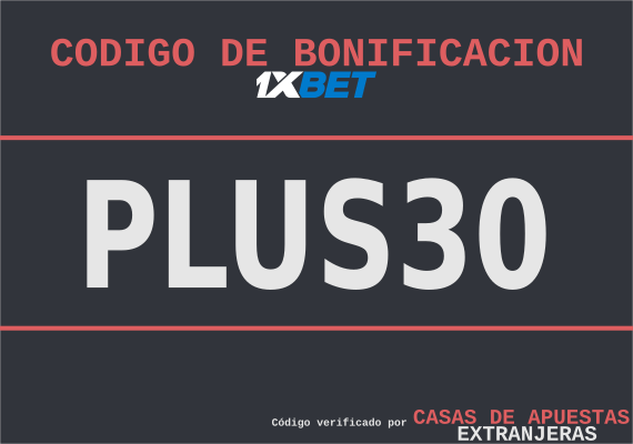 Código de bono 1xbet